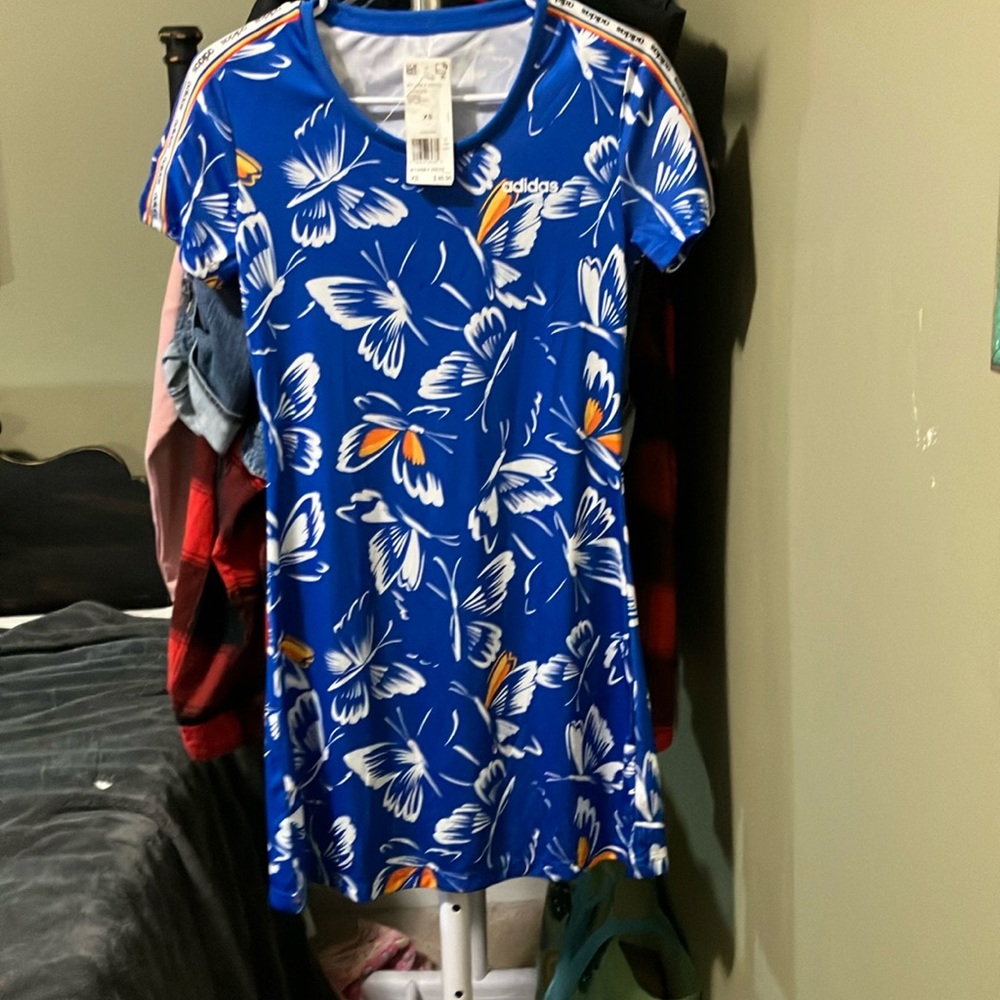 Adidas mini dress.